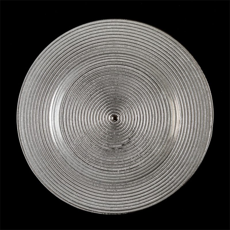 Wholesale Glass Charger Plate PZ-050 - Image 2
